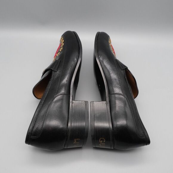 Gucci Men's GG LA Patch High Loomis Leather Loafers Men's Size 12 535298 - Picture 4 of 16
